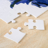 Patriottische oom Sam met Star-Pet en -Pistool Legpuzzel (Zijkant)