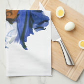  Patriottische oom Sam met Star-Pet en -Pistool Theedoek (Quarter Fold)