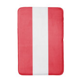 Patriottische Oostenrijkse vlag Badmat (Voorkant Verticaal)