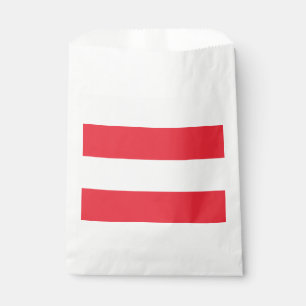 Patriottische Oostenrijkse Vlag Favor Zak Bedankzakje