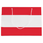 Patriottische Oostenrijkse vlag Groot Cadeauzakje (Voorkant)