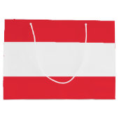Patriottische Oostenrijkse vlag Groot Cadeauzakje (Achterkant)