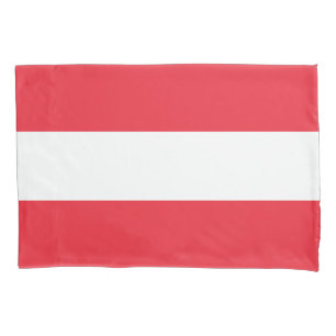 Patriottische Oostenrijkse vlag Kussensloop