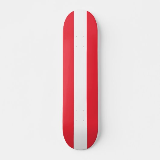 Patriottische Oostenrijkse vlag Persoonlijk Skateboard (Voorkant)