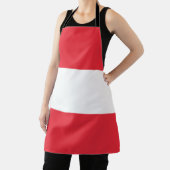 Patriottische Oostenrijkse vlag Schort (Insitu)