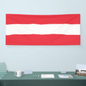 Patriottische Oostenrijkse vlag Spandoek (Beurs)