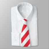 Patriottische Oostenrijkse vlag Stropdas (Gebonden)