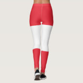 Patriottische Oostenrijkse vlaggenLeggings Leggings (Achterkant)