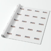 Patriottische Opa Held Beschermer Legende Vector O Cadeaupapier (Uitgerold)