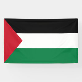 Patriottische Palestijnse Banner voor binnen of bu
