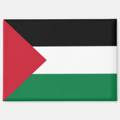 Patriottische Palestijnse vlag Button voor alle ge Magneet (Voorkant)