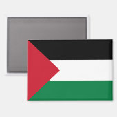 Patriottische Palestijnse vlag Button voor alle ge Magneet (Voorkant / Achterkant)