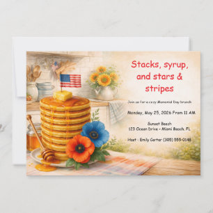 Patriottische Pannenkoeken Herdenkingsdag Brunch U Kaart