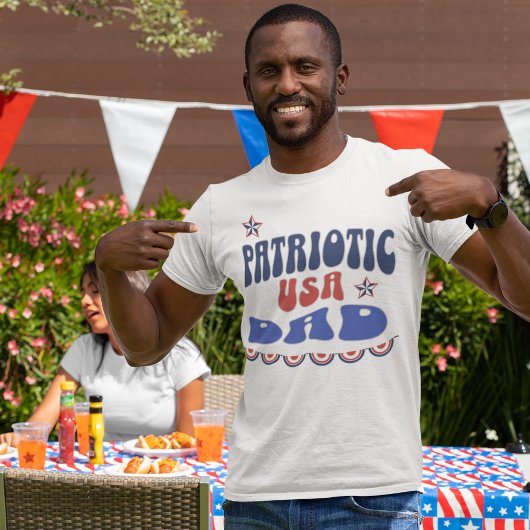 Patriottische Pap 4th of July T-Shirt, 4th of July T-shirt