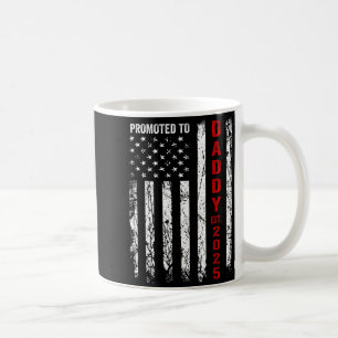 Patriottische papa gepromoveerd tot papa Est 2025 Koffiemok