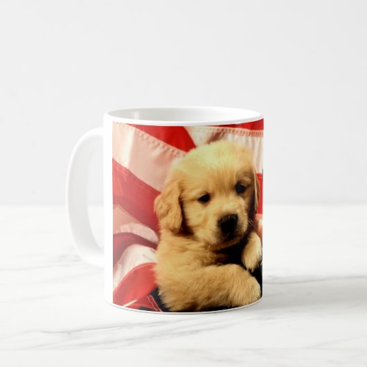 Patriottische papaverMok Koffiemok (Voorkant links)