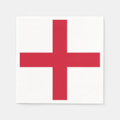 Patriottische papieren servetten met Engelse vlag (Voorkant)