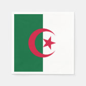 Patriottische papieren servetten met vlag van Alge (Voorkant)