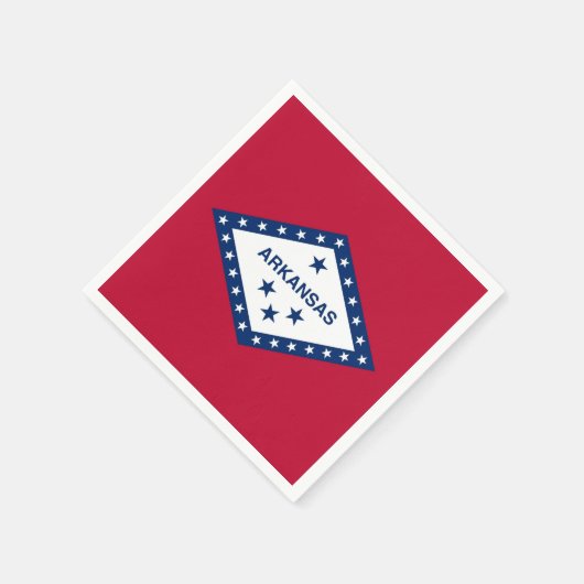 Patriottische papieren servetten met vlag van Arka (Hoek)