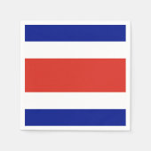 Patriottische papieren servetten met vlag van Cost (Voorkant)