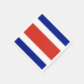 Patriottische papieren servetten met vlag van Cost (Hoek)