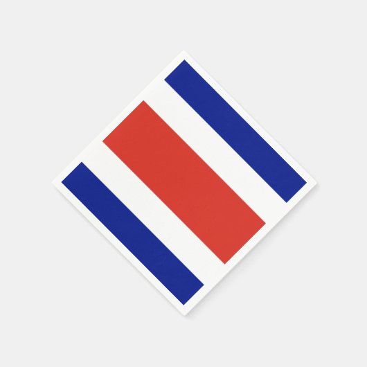 Patriottische papieren servetten met vlag van Cost (Hoek)