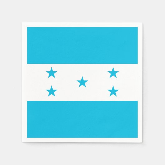 Patriottische papieren servetten met vlag van Hond (Voorkant)