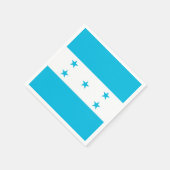 Patriottische papieren servetten met vlag van Hond (Hoek)