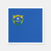 Patriottische papieren servetten met vlag van Neva (Voorkant)