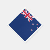 Patriottische papieren servetten met vlag van Nieu (Hoek)