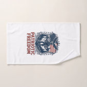 Patriottische Park Ranger Vector Graphic T-shirt_1 Handdoek (Handdoek)