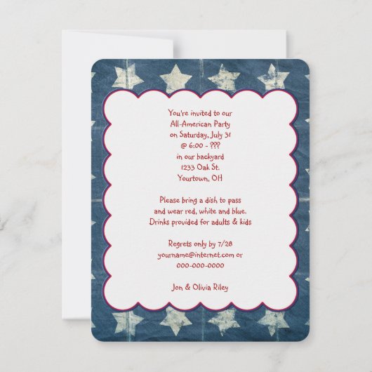 patriottische partij kaart (Achterkant)