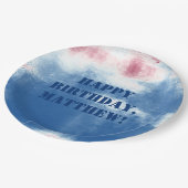 Patriottische partij op 4 juli gepersonaliseerde p papieren bordje (Gekanteld)