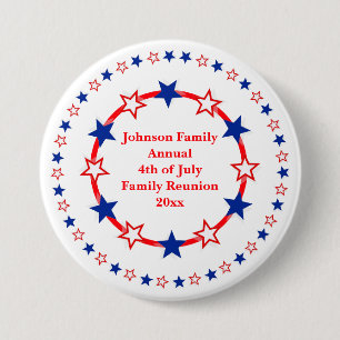 patriottische partij ronde button 7,6 cm