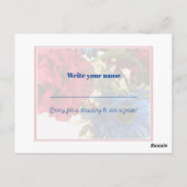 Patriottische Partij Uitnodiging Briefkaart (Achterkant)