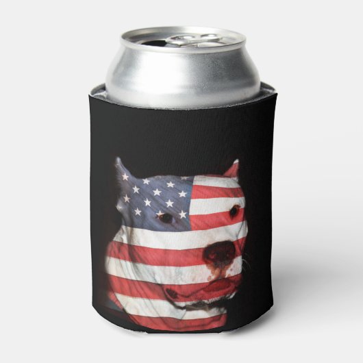 Patriottische pellerangstier blikjeskoeler (Blikje Voorkant)