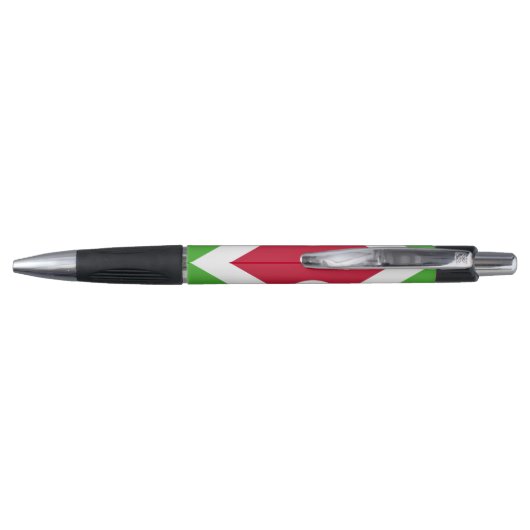Patriottische Pen met de vlag van Burundi (Achterkant)