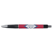 Patriottische Pen met vlag van Arkansas State, Ver (Voorkant)