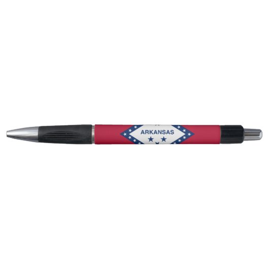 Patriottische Pen met vlag van Arkansas State, Ver (Voorkant)