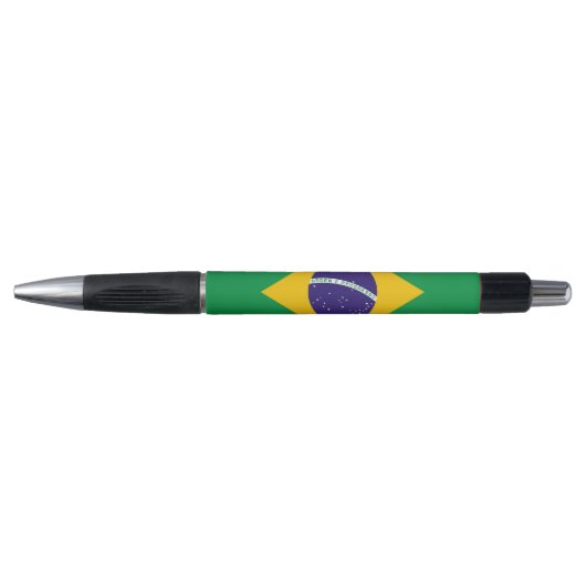 Patriottische Pen met vlag van Brazilië (Voorkant)