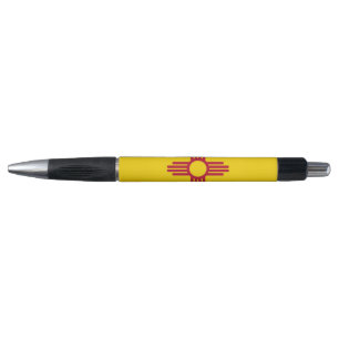 Patriottische Pen met vlag van de staat New Mexico