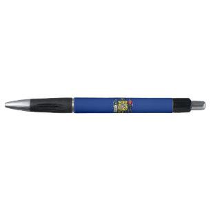 Patriottische Pen met vlag van de staat Wisconsin,