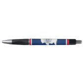 Patriottische Pen met vlag van de staat Wyoming, V (Voorkant)
