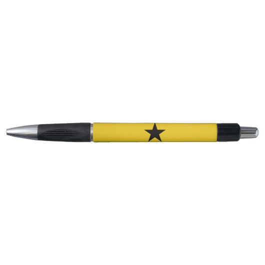 Patriottische Pen met vlag van Ghana (Voorkant)