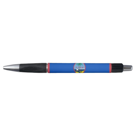 Patriottische Pen met vlag van Guam, U.S.A. (Voorkant)