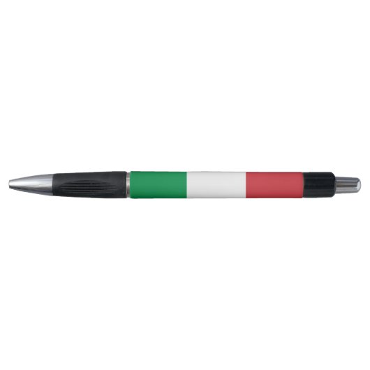 Patriottische Pen met vlag van Italië (Voorkant)
