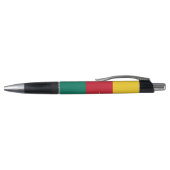Patriottische Pen met vlag van Kameroen (Bovenkant)