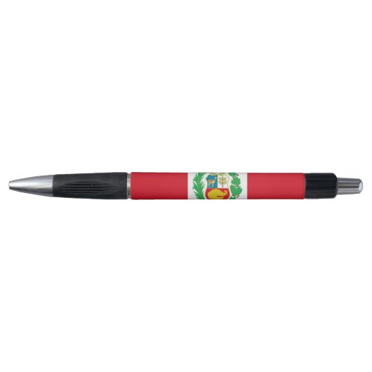 Patriottische Pen met vlag van Peru (Voorkant)