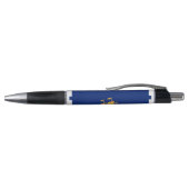 Patriottische pen met vlag van Quebec City, Canada (Bovenkant)