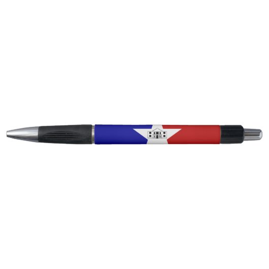 Patriottische Pen met vlag van San Antonio, Vereni (Voorkant)